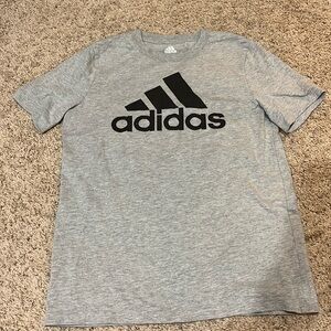 Kids Adidas Grey T-Shirt (Size M)